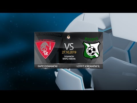Rapid Domaniów 1-2 Nefryt Jordanów 27.10.2019