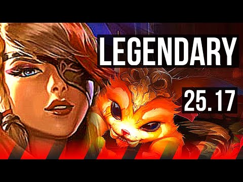 QUINN vs GNAR (TOP) | 6 solo kills, Legendary | EUW Grandmaster | 25.17