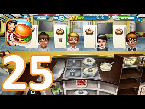 Cooking Fever: Gameplay Walkthrough Part 25 - Upgrade Bakery (iOS, Android) - YouTube