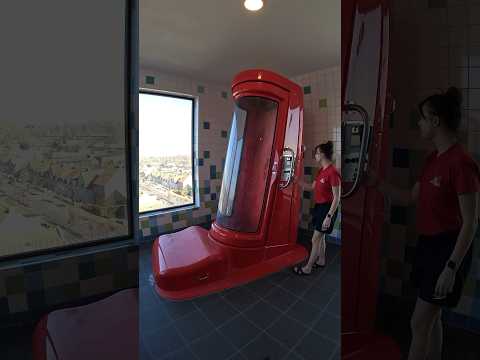 Adrenaline-Pumping Ride: SkyDrop Waterslide at Plopsaqua De Panne 🇧🇪