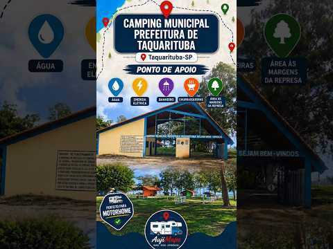 Camping Municipal 📍 Taquarituba – SP