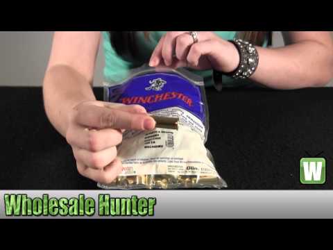 Winchester Ammo 44 Smith and Wesson Unprimed Brass Handgun Shell Cases WSC44SWU unboxing