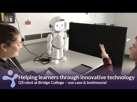 Helping learners with autism through innovative technology - Bridge College use case of QTrobot
