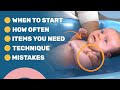 Complete Guide to Bathing a Newborn Baby (Step-By-Step)