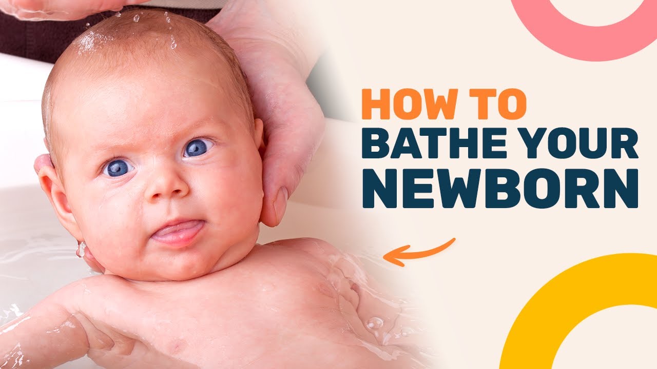 Complete Guide to Bathing a Newborn Baby (Step-By-Step) - YouTube