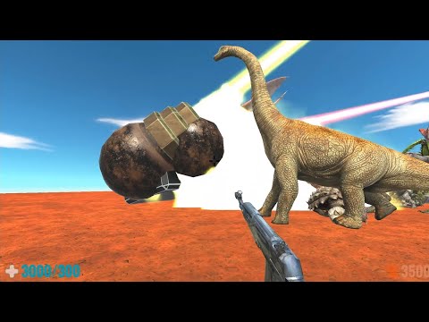 All Units vs Plasma Cannon. FPS Perspective! Animal Revolt Battle Simulator