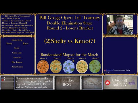 Shelty vs Kimo- Loser's Bracket - Round 2 - Bill Gregg Open Tournament - Recorded Games