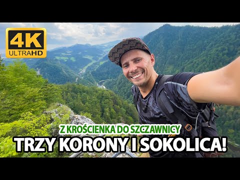 🌲 KROŚCIENKO - TRZY KORONY - SOKOLICA - SZCZAWNICA! | Vlog from the trail! Pieniny 4K 🇵🇱