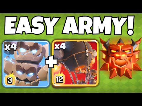 Full Legends Day with OP Fireball Meteor Golems Army!