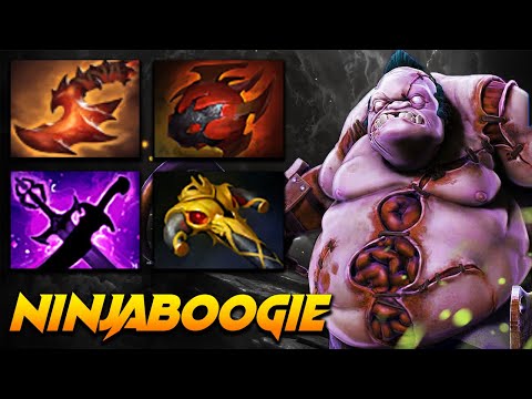 ninjaboogie Pudge Butcher Boss - Dota 2 Pro Gameplay [Watch & Learn]