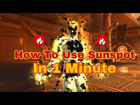 How to use Sunspot in Mcoc in under a minute