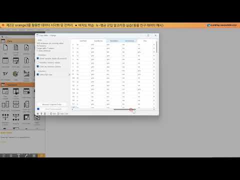 002 비전공자을 위한 코딩없는 데이터분석 with orange3
