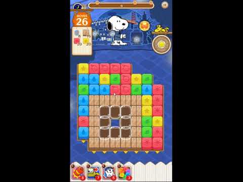 Snoopy Puzzle Journey Night Mode Level 40 - NO BOOSTERS 🐶🧩🧳 | SKILLGAMING ✔️