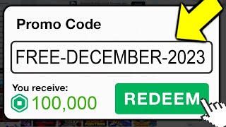 This *SECRET* Promo Code Gives FREE ROBUX! (Roblox December 2023)