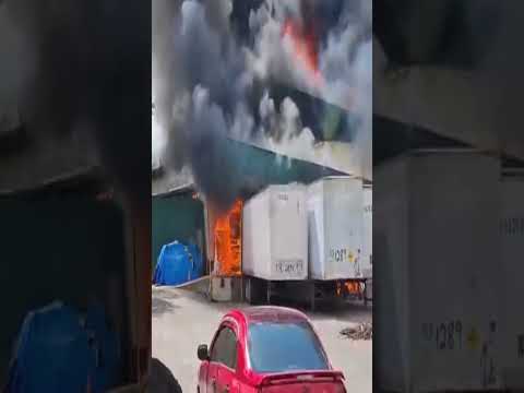 🔥 INCENDIO DE GRANDES PROPORCIONES EN CHOLOMA, CORTÉS 🔥