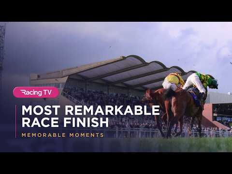 One of the most remarkable race finishes you will ever see!