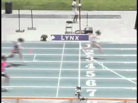 Girls Heptathlon 100 Hurdles Heat 1 - New Balance Outdoor Nationals 2011