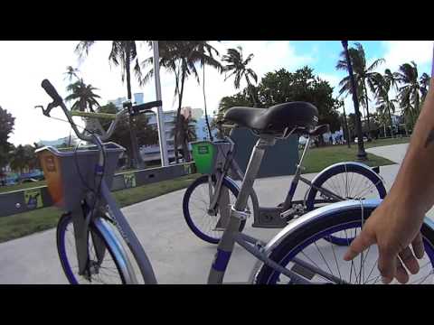 how to RENT a BIKE on OCEAN DR beach Florida United States of America