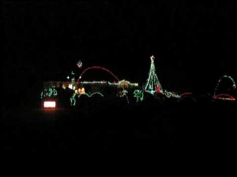 2009 Music Box Dancer - Redding Christmas Lights Show