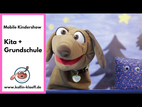Book now : lustiges Puppentheaer für Kinder mit Kollin Kläff