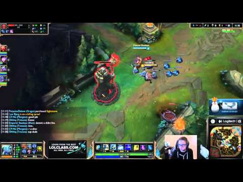 Bjergsen as Fizz vs Ekko Mid   S5 Challenger Ranked Gameplay