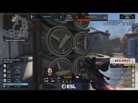STOMP 1V2 CLUTCH | Izako Boars vs Honoris @ Półfinały ESL Mistrzostw Polski | Mlode Szoty