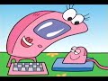 VHS My Little Mouse Sesame Street Computer Caper