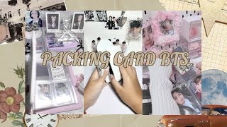 [PACKING] Tổng hợp các video gói card BTS siu xinh 💜 CRE : ở trong vid                @Mylife296_
