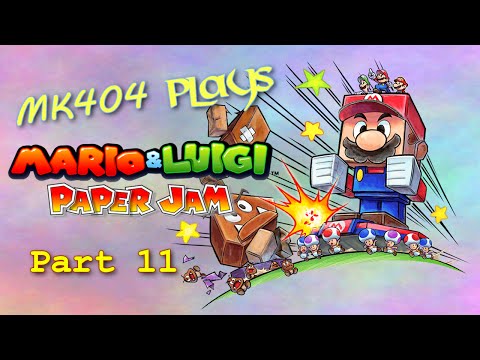 MK404 Plays Mario & Luigi: Paper Jam PT11 - Tropical Topical