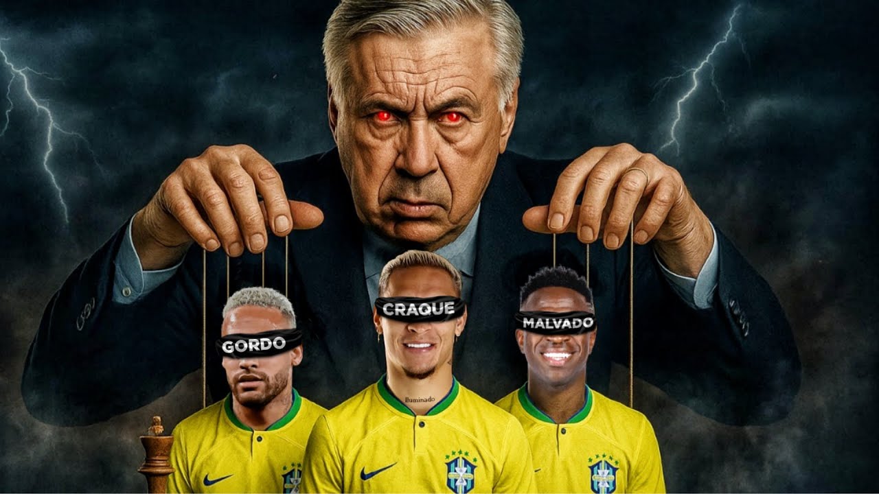 O Plano Maligno de ANCELOTTI pra Seleção Brasileira