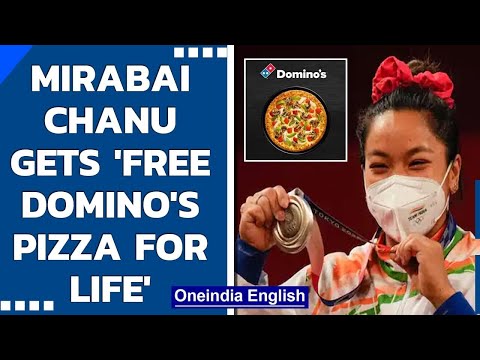 Mirabai Chanu's Pizza wish comes true with Domino's pizza for life| Oneindia News