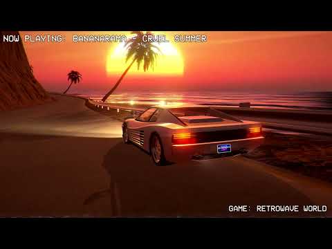 It's summer 1980s, you're driving in Miami