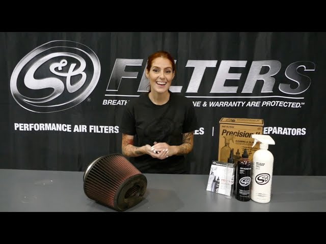منظف ومزيت فلتر هواء المكينة الزيتي - S&B