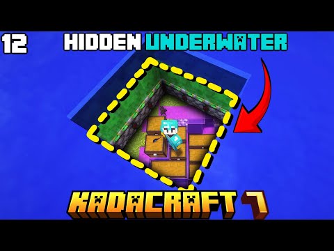 KadaCraft 7: Ep 12 - Ang SECRET UNDERWATER STORAGE BASE Ko!
