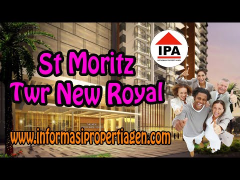 For Sale Apartemen St Moritz Tower New Royal