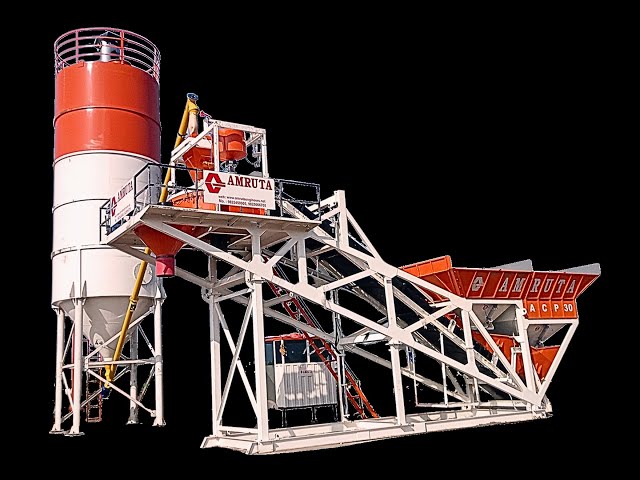 Compact Batching Plant - Pan Mixer Based Concrete Batching Plant ...
