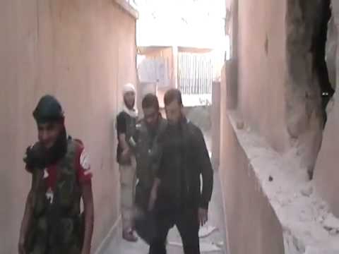 تفجير عبوة ناسفة ب قوات النظام من قبل لواء عمرو بن العاص في الإذاعة في مدينة حلب