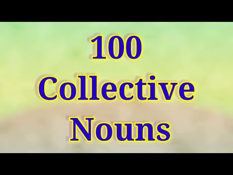 Collective Nouns - English Grammar