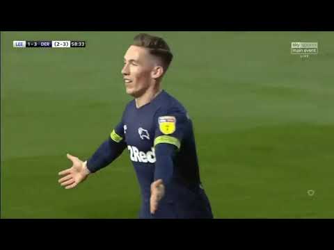 Leeds United 2 - 4 Derby County Goals & Highlights 2019