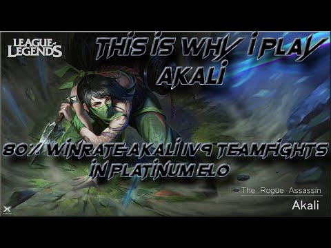 Zerinali | 80% WINRATE AKALI VISITS PLATINUM ELO UNRANKED TO CHALLENGER - League of Legends