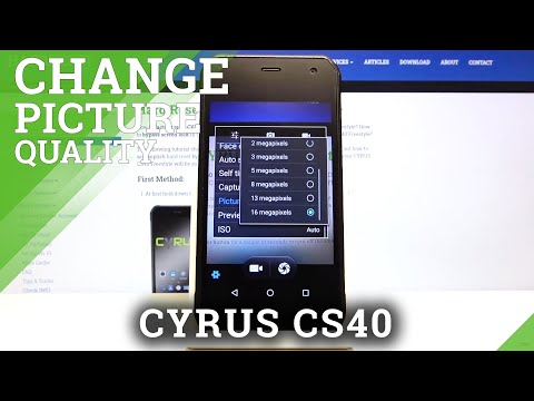 Image Quality - CYRUS CS40 & Camera Options