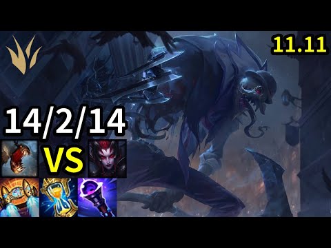 Fiddlesticks Jungle vs Elise - KR Master | Patch 11.11