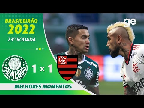 Gols e lances de Palmeiras x Flamengo
