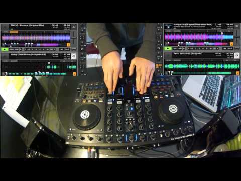 Traktor Kontrol S4: The Full Rules Of Dada (Sine Language Live Mashup)