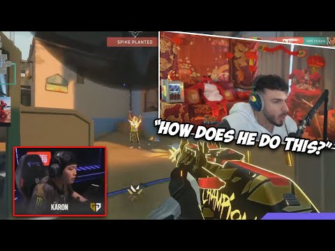 GENG Karon Shows How To Hold Site Like A Pro Against FNATIC - VALORANT VCT