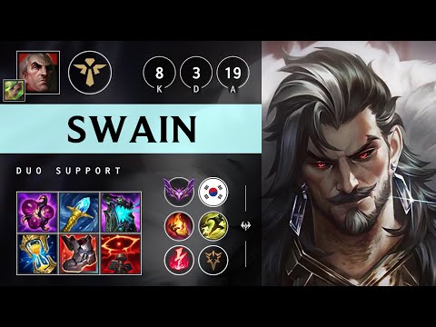 Swain Support vs Lulu - KR Master Patch 25.06