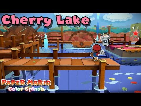 Paper Mario: Color Splash 100% Repainted - Stage 2 - Cherry Lake