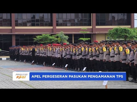 POLRESTA SAMARINDA APEL PERGESERAN PASUKAN PENGAMANAN TPS PILKADA 2024