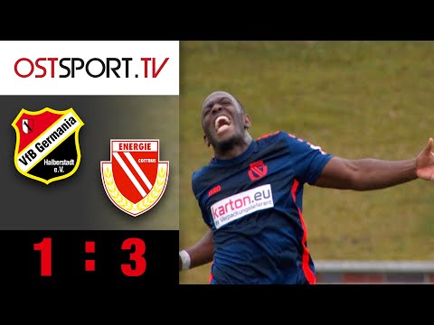 Energie holt sich den Meister-Matchball: Halberstadt - E. Cottbus 1:3 | Regionalliga Nordost