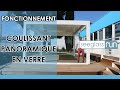 Présentation du coulissant panoramique en verre Seeglass RUN par Glass Systems.